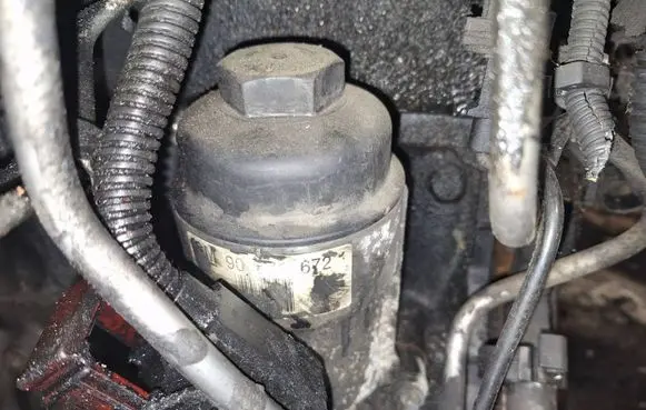 Opel Astra G Oil filter cover 