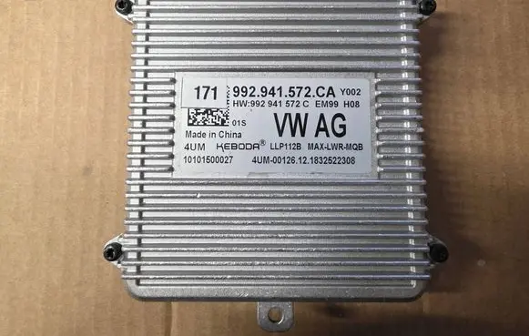 Volkswagen PASSAT B8 LED ballast control module 992941572CA