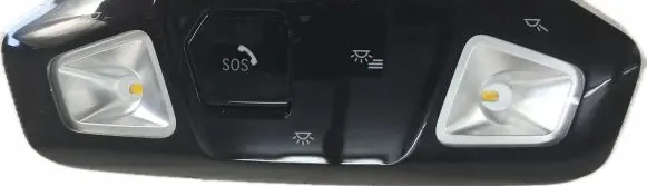 BMW 2 Active Tourer U06 Headlining lighting console trim 5A661A3