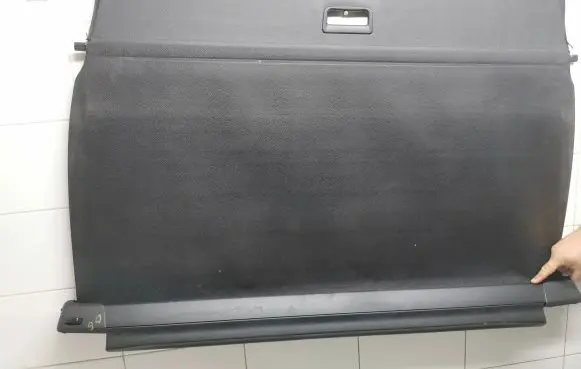 Volkswagen PASSAT B6 Parcel shelf load cover 9937000039 3c9867871