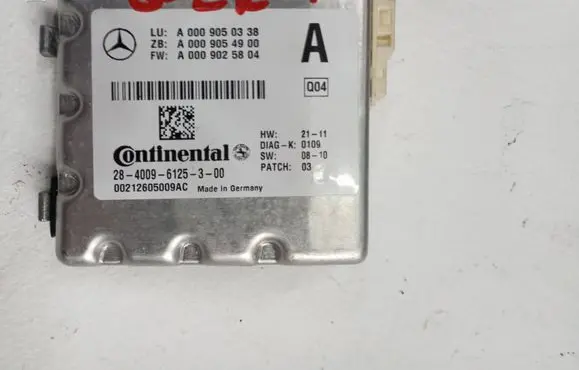 Mercedes-Benz GLK (X204) Windshield/windscreen camera A0009050338