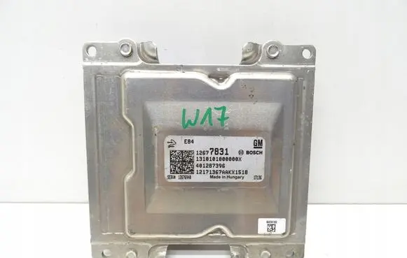 Opel Astra K Engine control unit/module ECU 12677831
