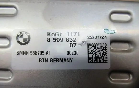 BMW 1 F20 F21 EGR valve cooler 8599832T