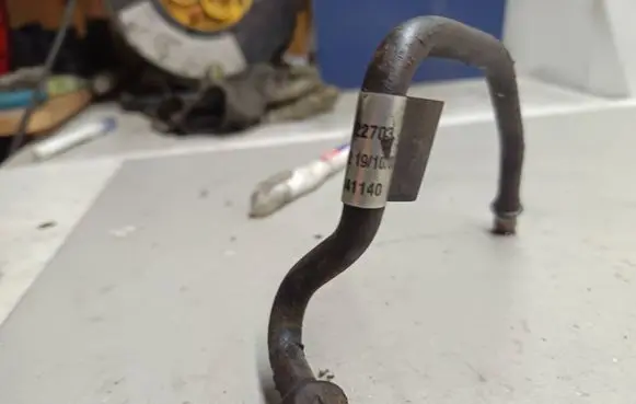 Opel Astra H Power steering hose/pipe/line 13122703 0133411 100219
