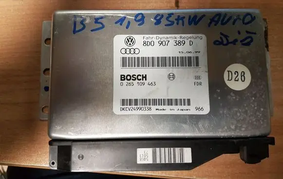 Volkswagen PASSAT B5 ABS control unit/module 8D0907389F