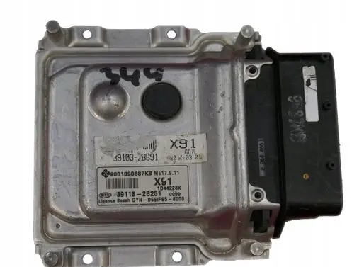 KIA Venga Engine control unit/module 9001090687KB 391182B251 X91