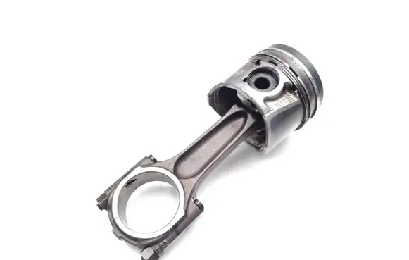 Piston with connecting rod
