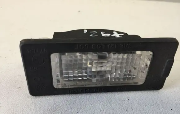 Volkswagen Golf VI Number plate light 1K9943021