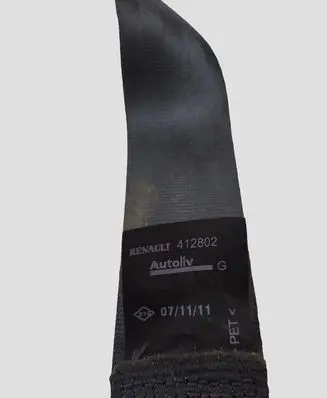 Dacia Logan I Rear seatbelt 412802