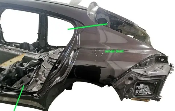 Porsche Panamera (970) Rear quarter panel 97050396500