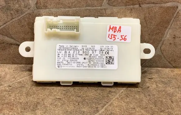 Mercedes-Benz E C207 W207 Keyless (KESSY) go control unit/module A2129009729