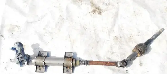Steering wheel axle