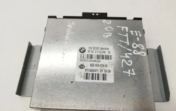 BMW 1 E82 E88 Voltage converter/converter module 8ES00947900 9113348