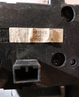 Volvo XC90 Light switch 8685452 04W072A6