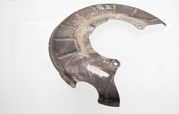 Volkswagen PASSAT B6 Front brake disc dust cover plate 1K0615312F