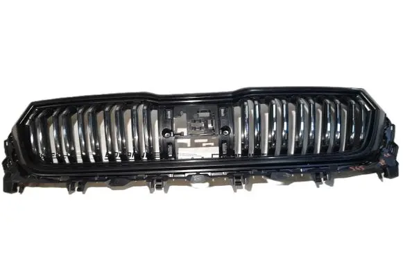Skoda Kodiaq Front bumper upper radiator grill