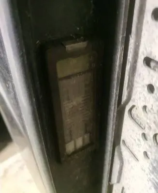 Number plate light