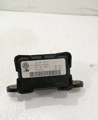 Volkswagen Touran I ESP acceleration yaw rate sensor 1K0907655D
