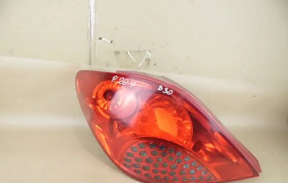 Peugeot 207 Rear/tail lights 9649986680