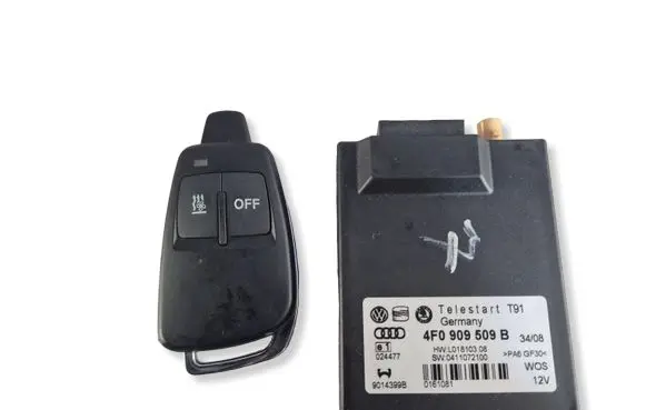 Audi A6 S6 C6 4F Auxiliary heating control unit/module 4F0909509B