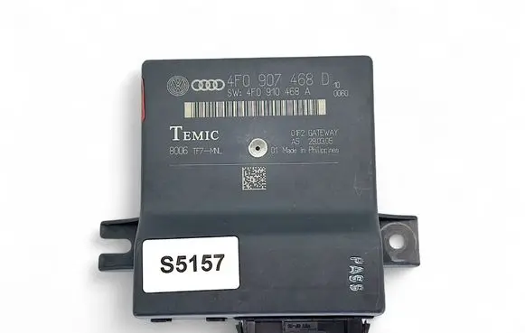 Audi A6 S6 C6 4F Gateway control module 4F0907468D 4F0910468A 8006TF7MNL