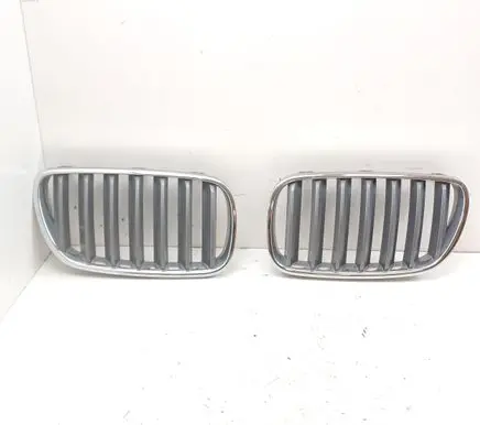 BMW X3 E83 Front bumper upper radiator grill 3420088 3420087
