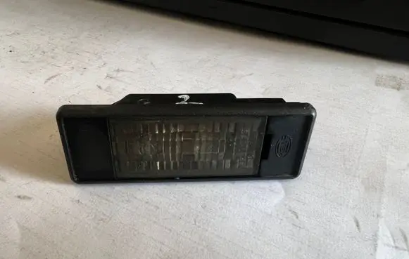 Peugeot 308 Number plate light 9688349480 2KA00822410