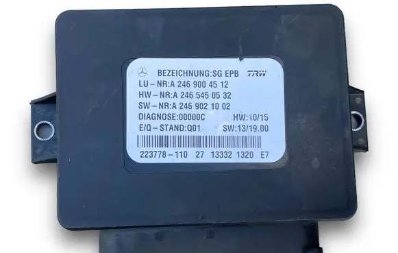 Mercedes-Benz B W246 W242 Other control units/modules A2469004512
