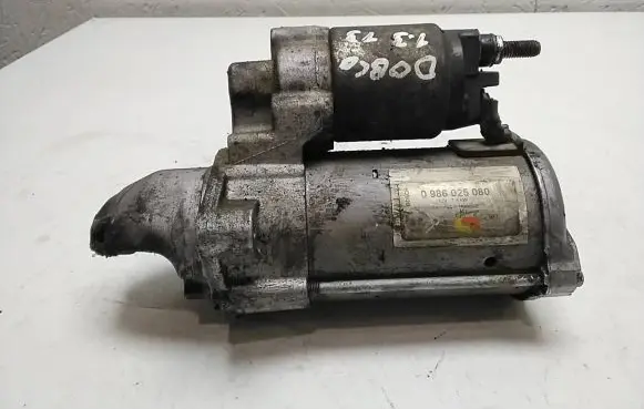 Fiat Doblo Starter motor 0986025080