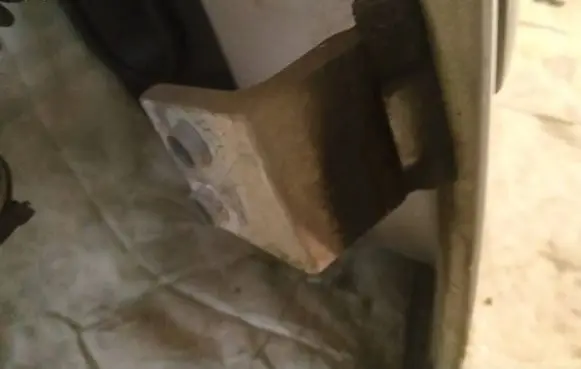 Peugeot 807 Front door upper hinge