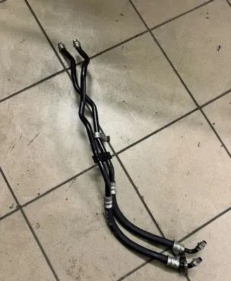 BMW 5 E60 E61 Fuel main line pipe 1799213 1799214