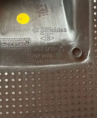 Renault Zoe Other interior part 963298836r SP9372