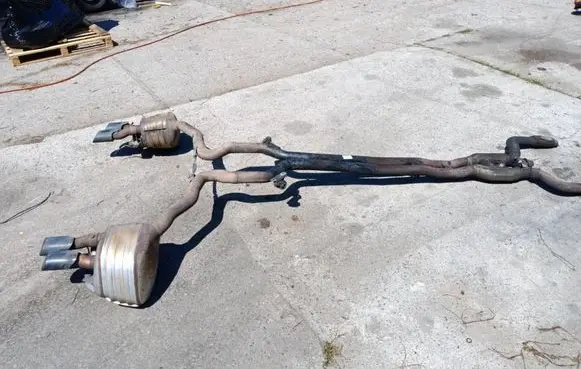 Porsche Panamera (970) Rear muffler/silencer tail pipe 