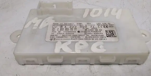 Keyless (KESSY) go control unit/module