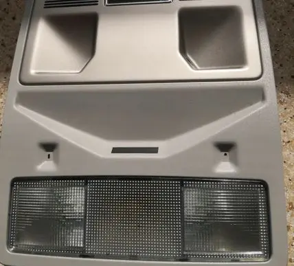 Jaguar XF X250 Headlining lighting console trim 