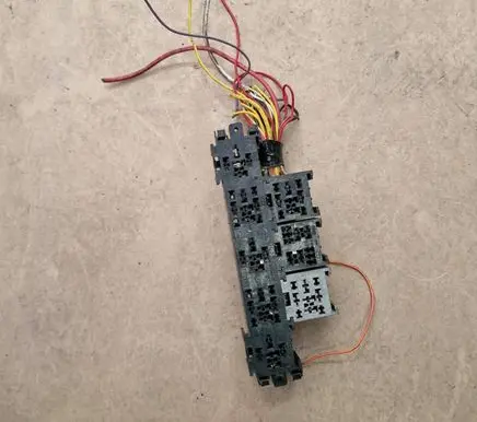 Renault Master II Fuse box set 7703297572