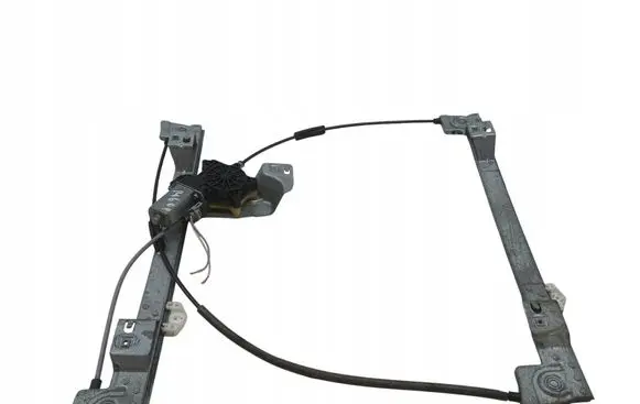Front window lifting mechanism without motor