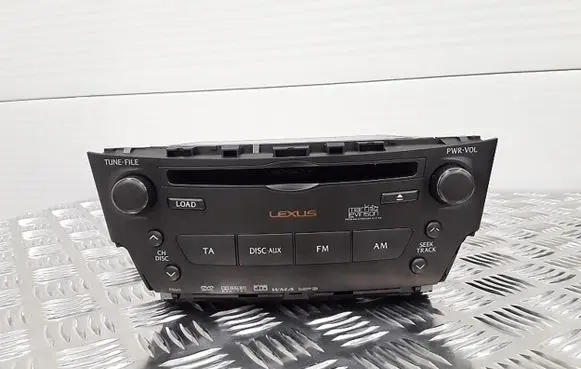 Lexus IS 220D-250-350 Radio/CD/DVD/GPS head unit 86120533903