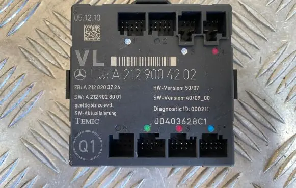 Mercedes-Benz E W212 Door control unit/module A2128203726 A2129028001 A2129004202