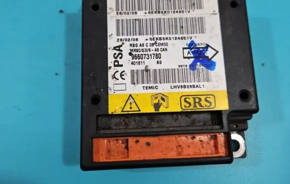 Citroen C3 Airbag control unit/module 9660731780 IMPRK1383600