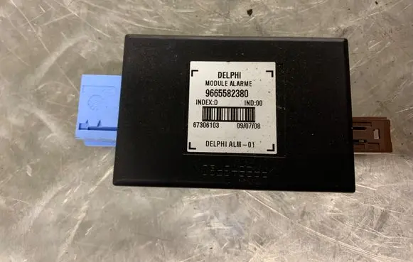 Citroen C5 Alarm control unit/module 9665582380