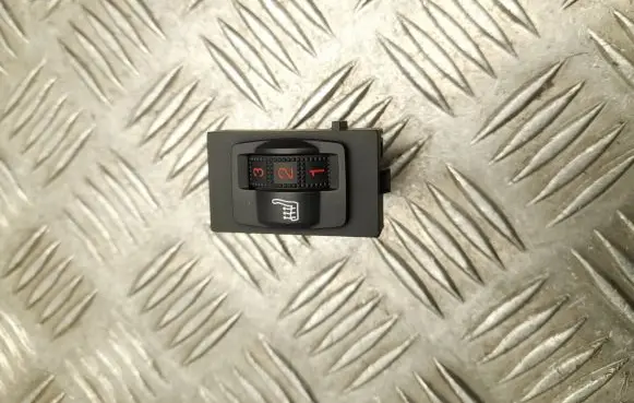 Opel Vivaro Seat heating switch 98019841ZD