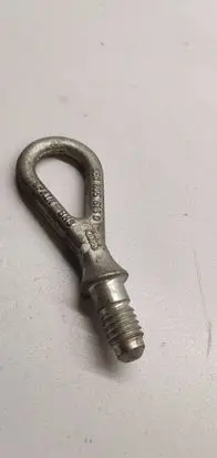 Towing hook eye