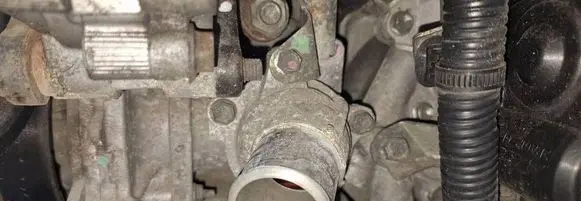 Engine coolant pipe/hose