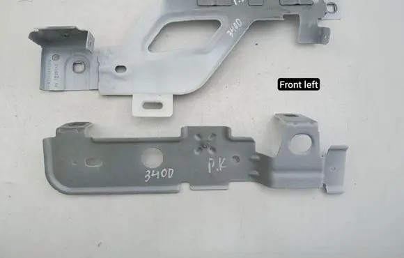 Mercedes-Benz EQS X296 Fender mounting bracket A2968811300