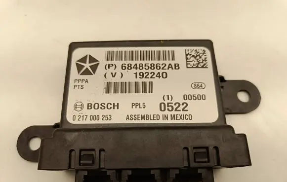 Chrysler Pacifica Parking PDC control unit/module 68485862AB 192240 0217000253