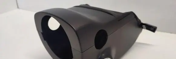 Steering wheel column trim