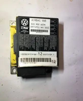 Volkswagen PASSAT B6 Airbag control unit/module 3C0909605M