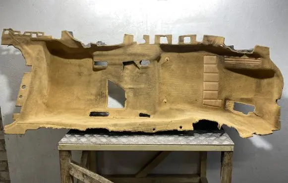 Porsche Panamera (970) Front floor carpet liner 97055101106 9700128276 8122457