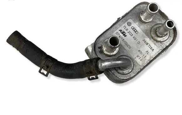 Audi Q7 4L Fuel cooler (radiator) 7L6203491D 48011
